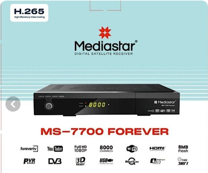گیرنده دیجیتال مدیا استار مدل MS-7700 FOREVER ورژن ۴